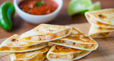 SHRIMP QUESADILLA